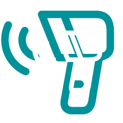 Klaes e-prod - Barcode-Scan am Fenster zur Fertigungsorganisation